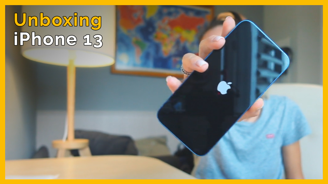 Unboxing iPhone 13