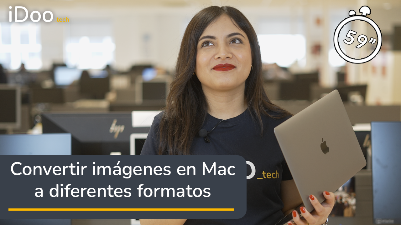 Convertir varias imagenes formatos mac apple